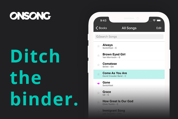 OnSong 2023 na App Store